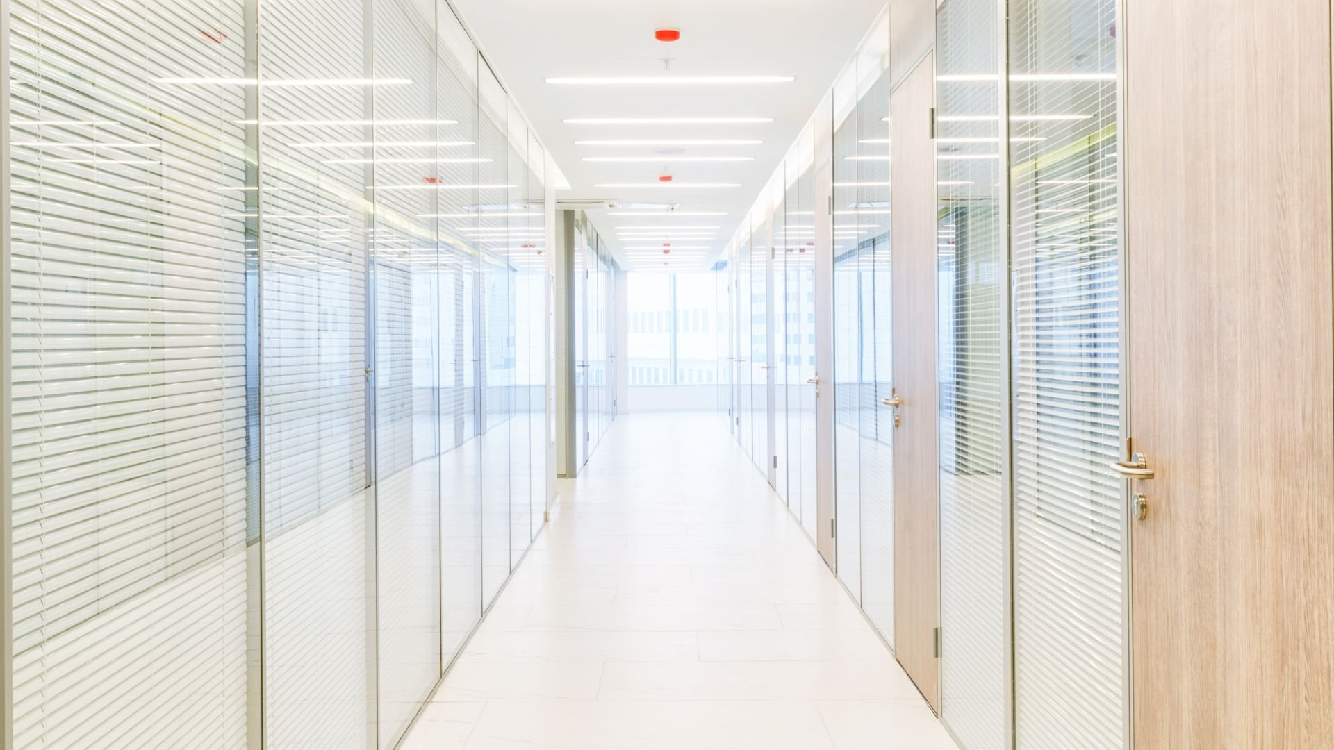 public building - hallway