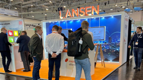 Lansen Systems stand at E-world 2024